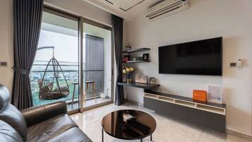 Apartamento superluxo | Área de estar