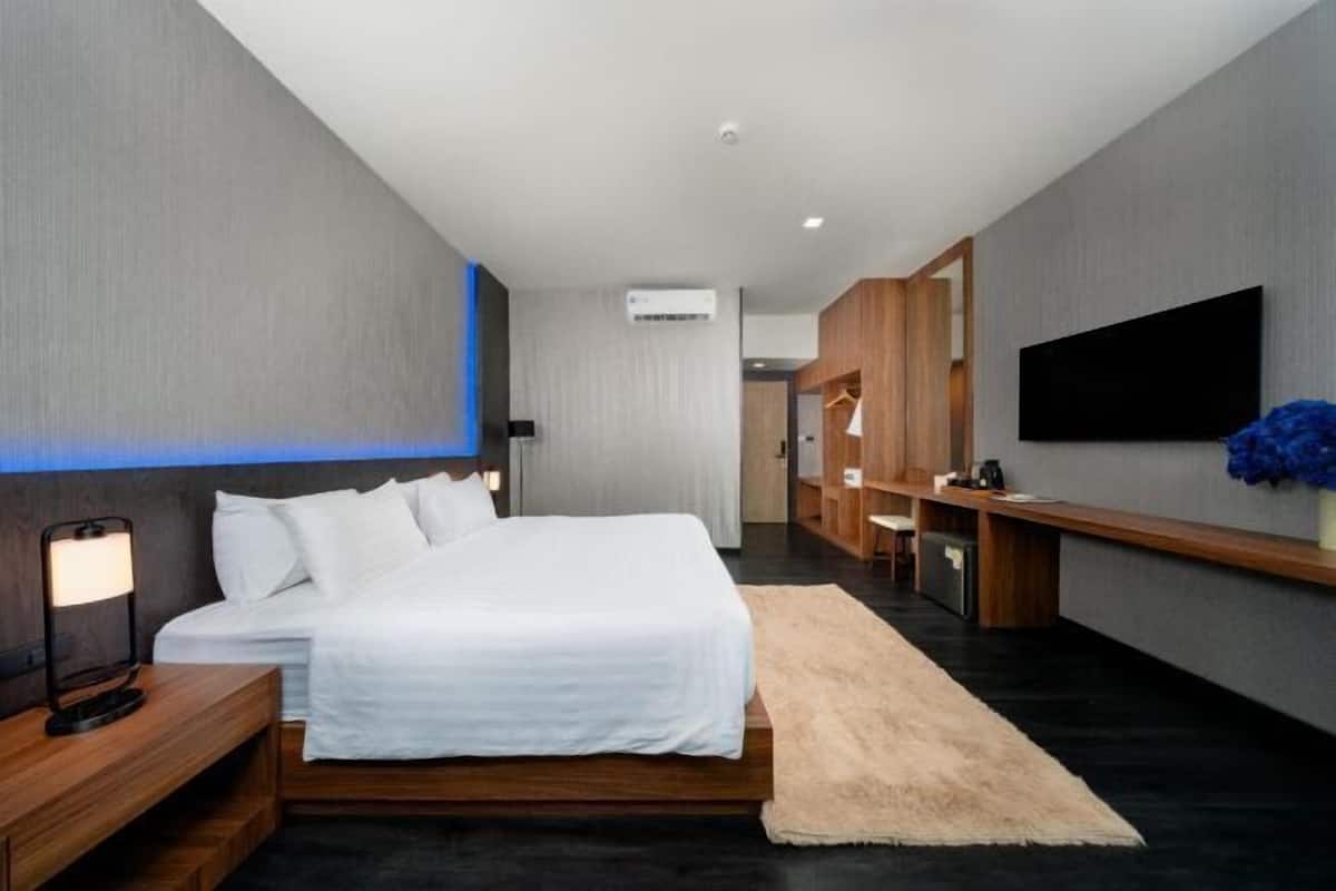 Hochwertige Bettwaren, kostenlose Minibar, Zimmersafe