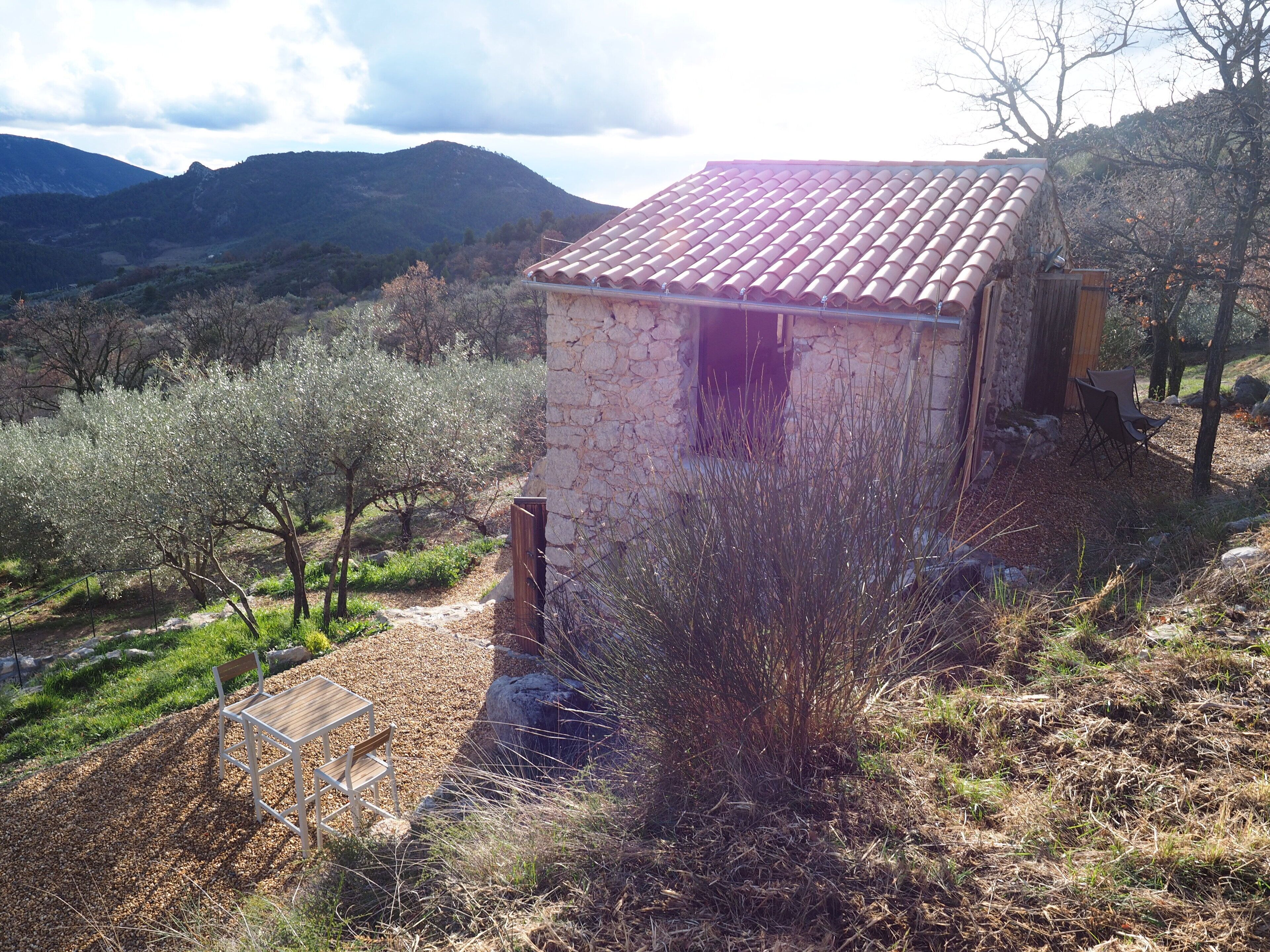 Enceinte de l’hébergement