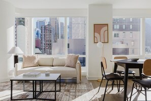 TV, stereo - Blueground | Midtown West 2bd apartment (Midtown)