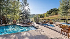 Beheizter Pool