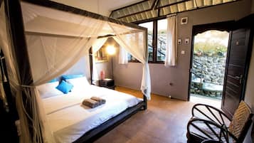 Deluxe Suite, 2 Bedrooms, Private Pool | 1 bedroom, in-room safe, iron/ironing board, free WiFi