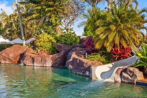 Pool - Poipu Shores Ohana – Two Side-by-Side Oceanfront Condos (Koloa)