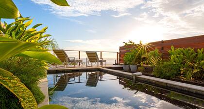 Villa Escale Tropicale - Pool, Meerblick & Wale