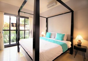 Deluxe-Villa, Meerblick | 3 Schlafzimmer, Zimmersafe, Bügeleisen/Bügelbrett, kostenloses WLAN