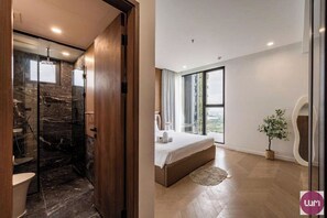 Matelas mémoire de forme, minibar, coffres-forts dans les chambres