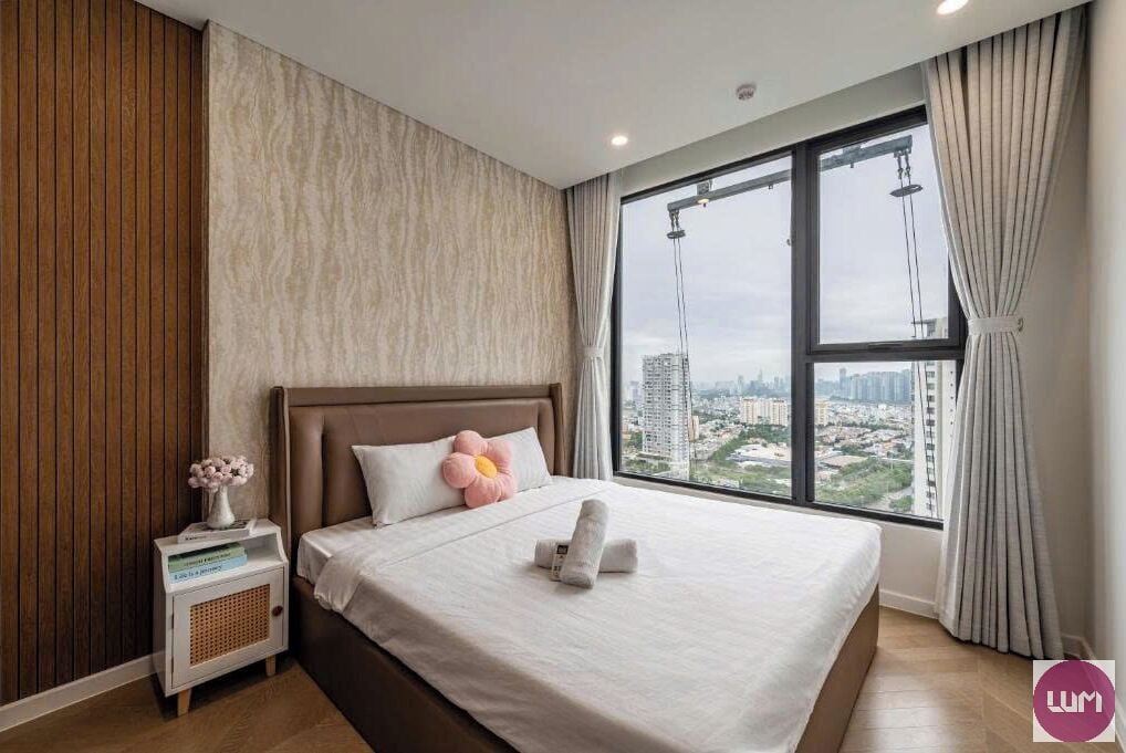 Căn hộ có tầm nhìn toàn cảnh, 1 phòng ngủ, ban công, quang cảnh thành phố | Hiên