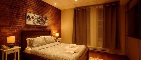 2 chambres, bureau, fer et planche à repasser, Wi-Fi