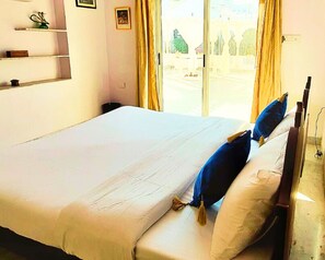 Terrace Suite with Living Room | Iron/ironing board, free WiFi, bed sheets - The Vaag Udaipur A Luxury Pool Villa in Udaipur (Udaipur)