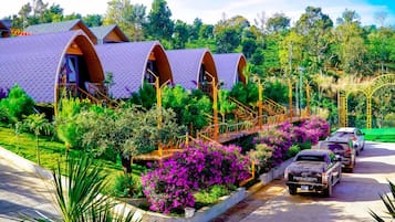 Bungalow Tiêu chuẩn, 1 giường cỡ king, ban công, quang cảnh vườn | 2 phòng ngủ, truy cập Internet không dây miễn phí