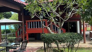 Voorkant van accommodatie