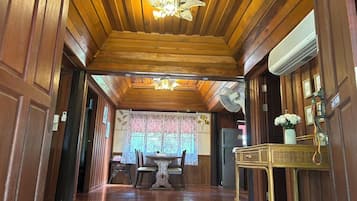 Classic House, Balcony, Garden View | Living area