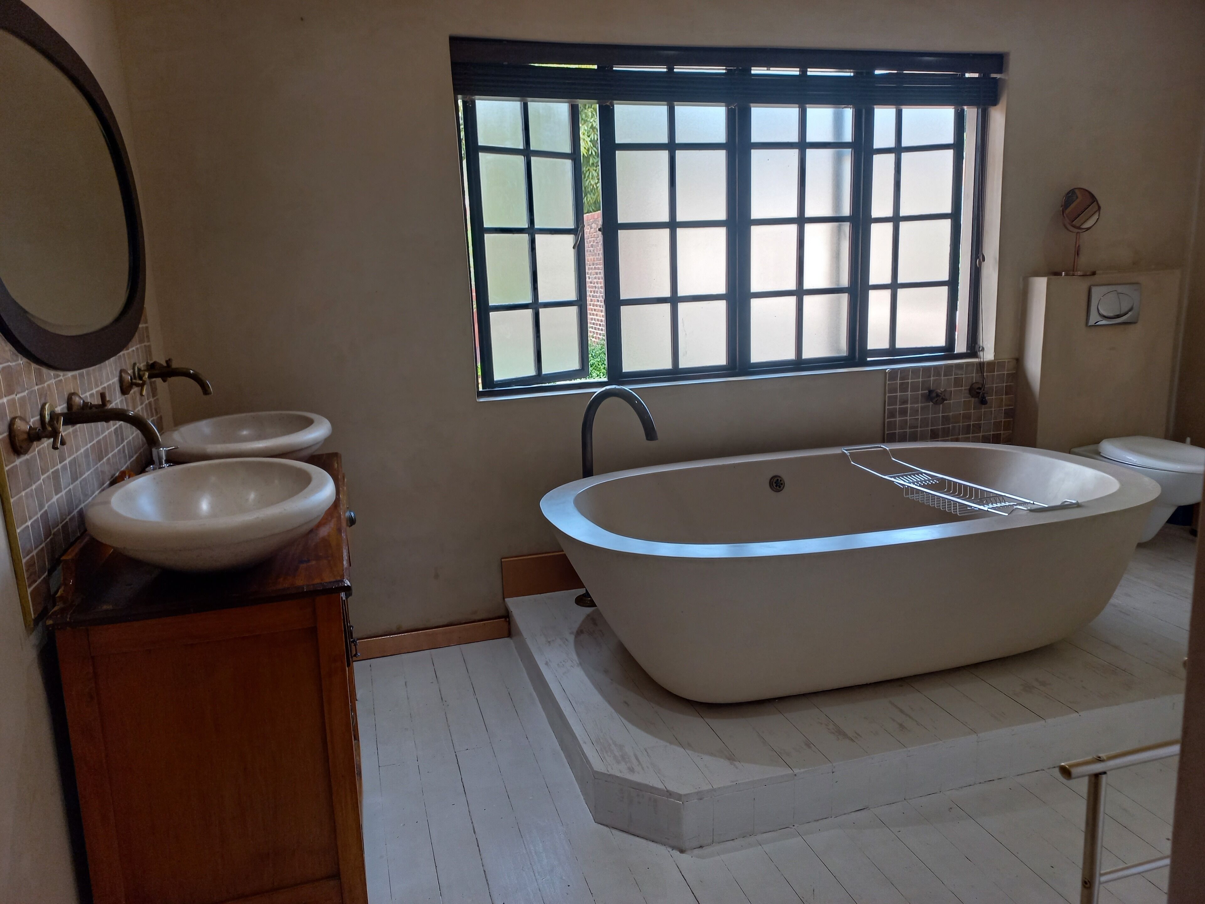 Ferienhaus, 3 Schlafzimmer, Raucher, Terrasse | Badezimmer