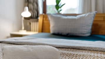 4 slaapkamers, een bureau, gratis wifi, beddengoed