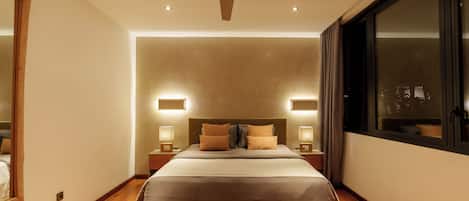 4 habitaciones y ropa de cama de alta calidad