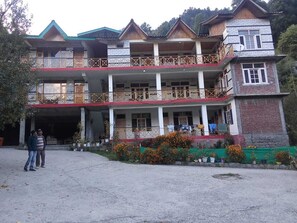 Façade de l’hébergement