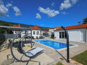 Alberca climatizada 
