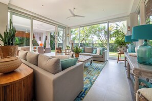 Luxury Villa, Patio, Pool View | Living room - Villa Sunsara 2 (Canggu)