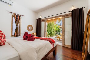 Villa, 2 habitaciones, alberca privada | Vista desde la habitación