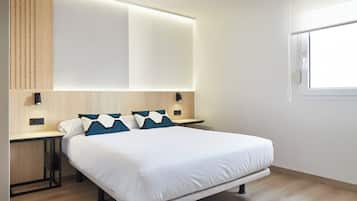 Habitación básica doble | Wifi gratis y ropa de cama