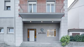 Voorkant van accommodatie