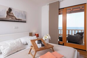 5 bedrooms, iron/ironing board, WiFi, bed sheets - Luxury Holiday Villa Korkyra with pool and panoramic sea view! (Blato)