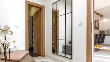 Villa | Living room | Flat-screen TV, fireplace