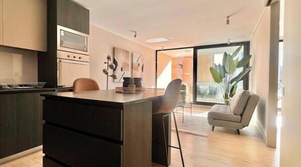 Interior - Elegant apartment near Clínica Alemana and P.Arauco. (Las Condes)