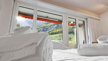 Iron/ironing board, free WiFi, bed sheets
