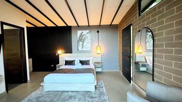 Premium-hytte | Arbejdsområde til bærbare computere, gratis Wi-Fi