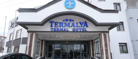 Façade de l’hébergement