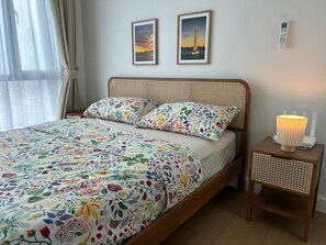 1 bedroom, desk, iron/ironing board, free WiFi