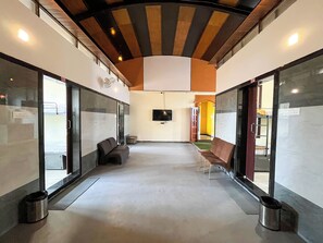 Interior detail - Ananya Dorms (Hospet)