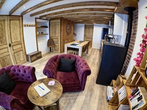 Téléviseur, foyer