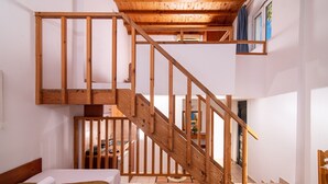 Apartment Split Level with Garden or Pool | In-room safe, desk, soundproofing, iron/ironing board (on request) - Golden Valentin Apartments (Hersonissos)