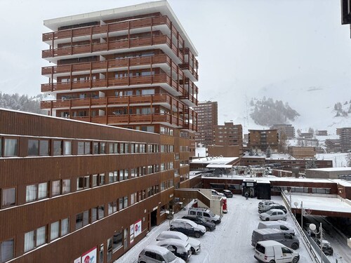 Studio in Plagne Centre, nahe Pisten, Haustiere erlaubt