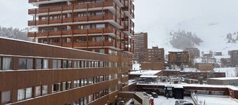 Studio in Plagne Centre, near slopes, pets allowed