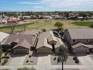 Exterior - Gorgeous 4 bedroom, 2 bath house with heated pool on hole 6 ! (Queen Creek)
