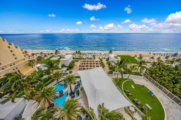 Apartment, Accessible | 2 bedrooms - Beachfront Condo With Large Balcony (Fort Lauderdale)