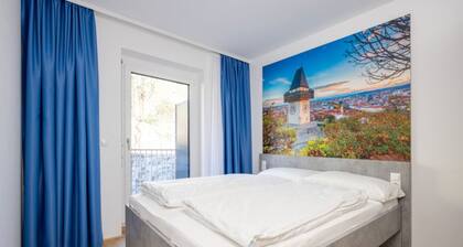 Arbio I Comfy Apart balcony near Graz University