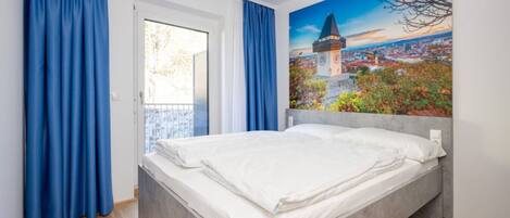 2 habitaciones, escritorio, wifi y ropa de cama