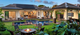 Hale Ohana Hauoli: Spacious, Charming Kukui'ula Villa w/Geometric Pool+Spa!