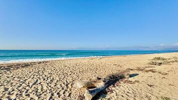 Accommodatie ligt op het strand