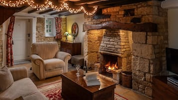 TV, fireplace, DVD player