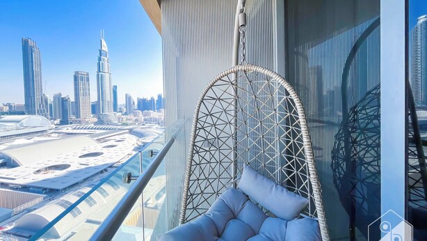 Interior - Dubai Mall Luxury 1bedroom Balcony & View (Dubai)