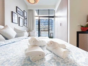 公寓 (0 Bedroom) | 熨斗/熨衣板、床單