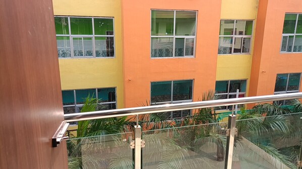 Voorkant van accommodatie