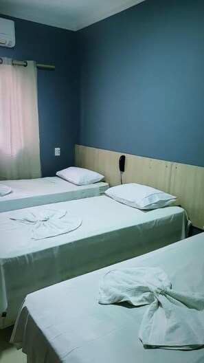 Standard Triple Room | Laptop workspace, free WiFi - Hotel Itaverá ll (Presidente Prudente)