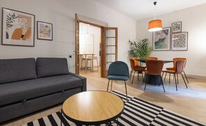 Living area - Stay U-nique Apartment Gran Via IV (Barcelona)