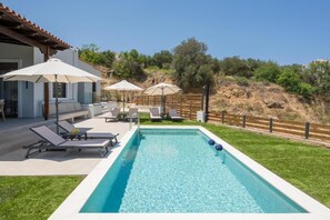 Villa, 4 camere da letto, balcone | Piscina